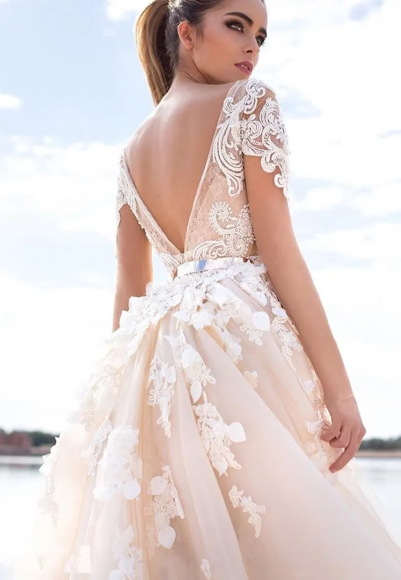 Champagne Bridal Gowns