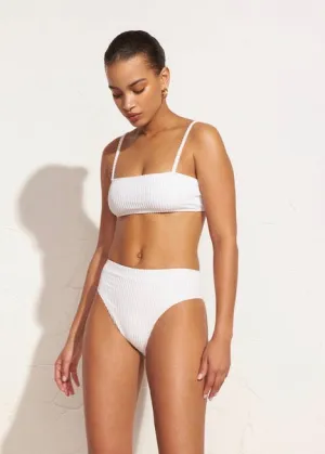 Chania Bikini Bottoms (Plain Off White)