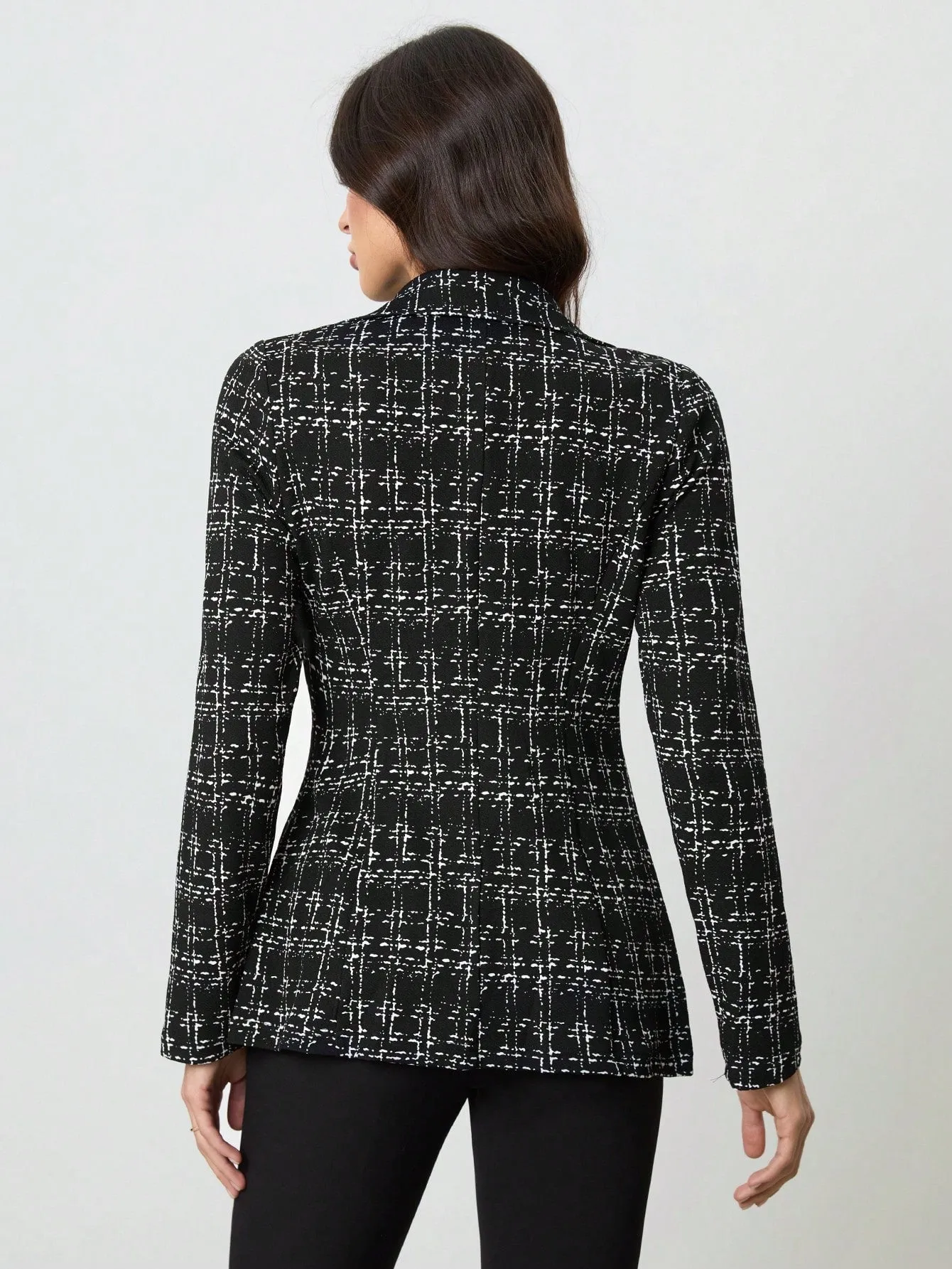 Chaqueta a cuadros para mujer - Cherry Vibes