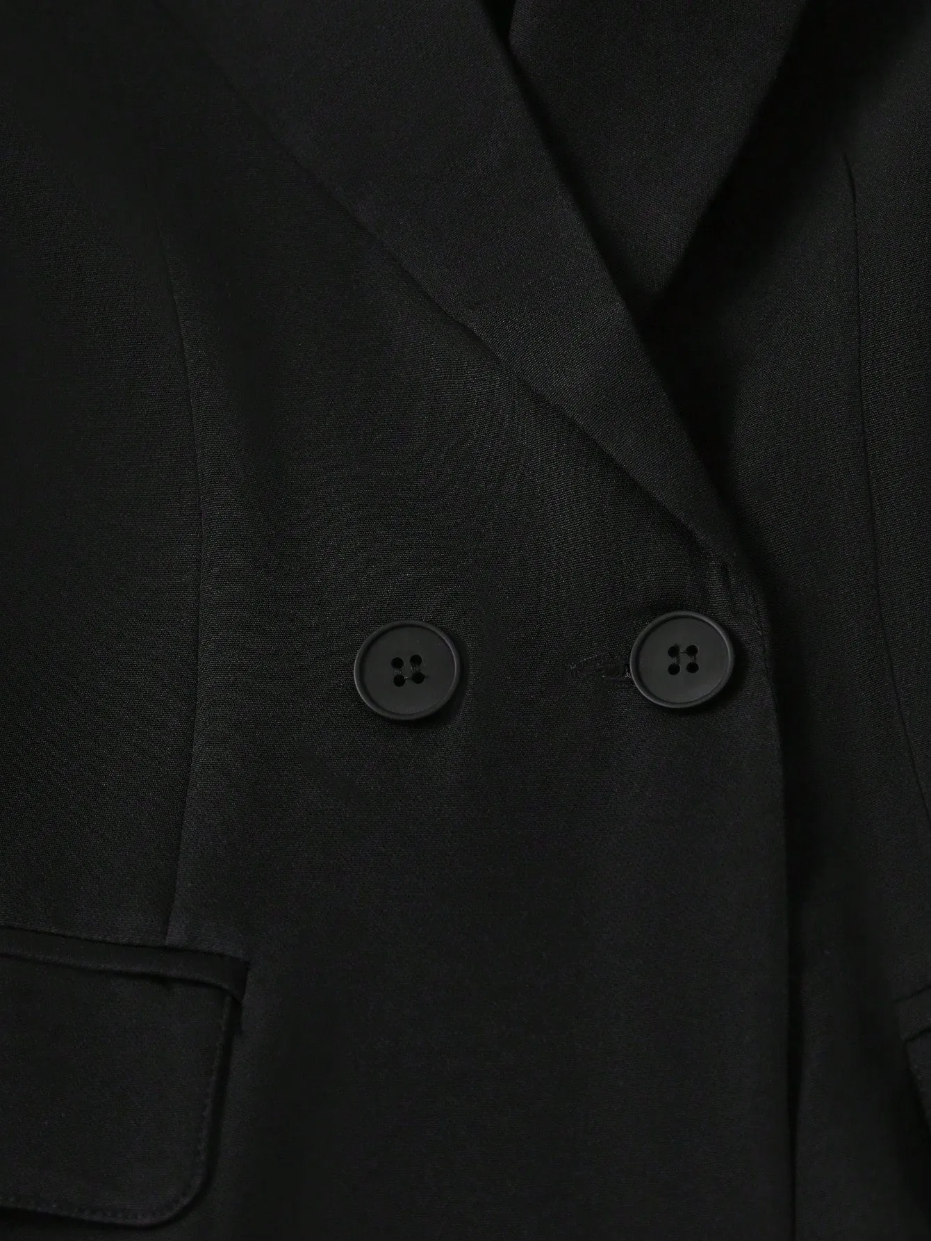 Chaqueta Doble Botonadura con Cinturón - Cherry Vibes