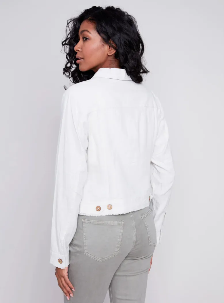 CHB Linen Jacket-Natural
