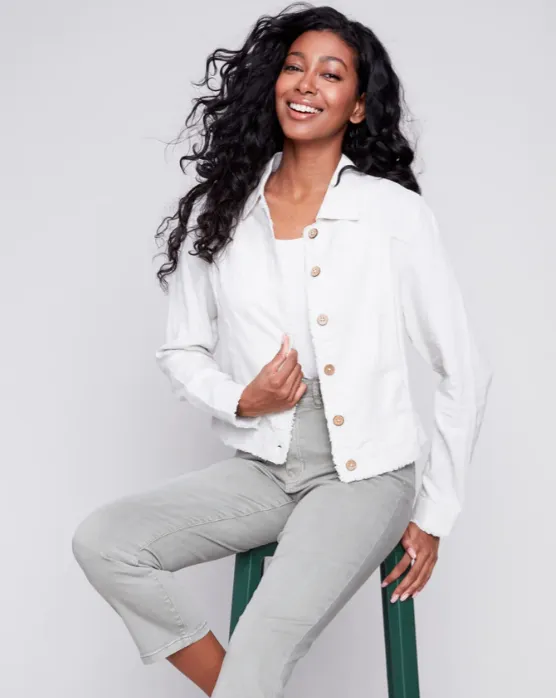 CHB Linen Jacket-Natural