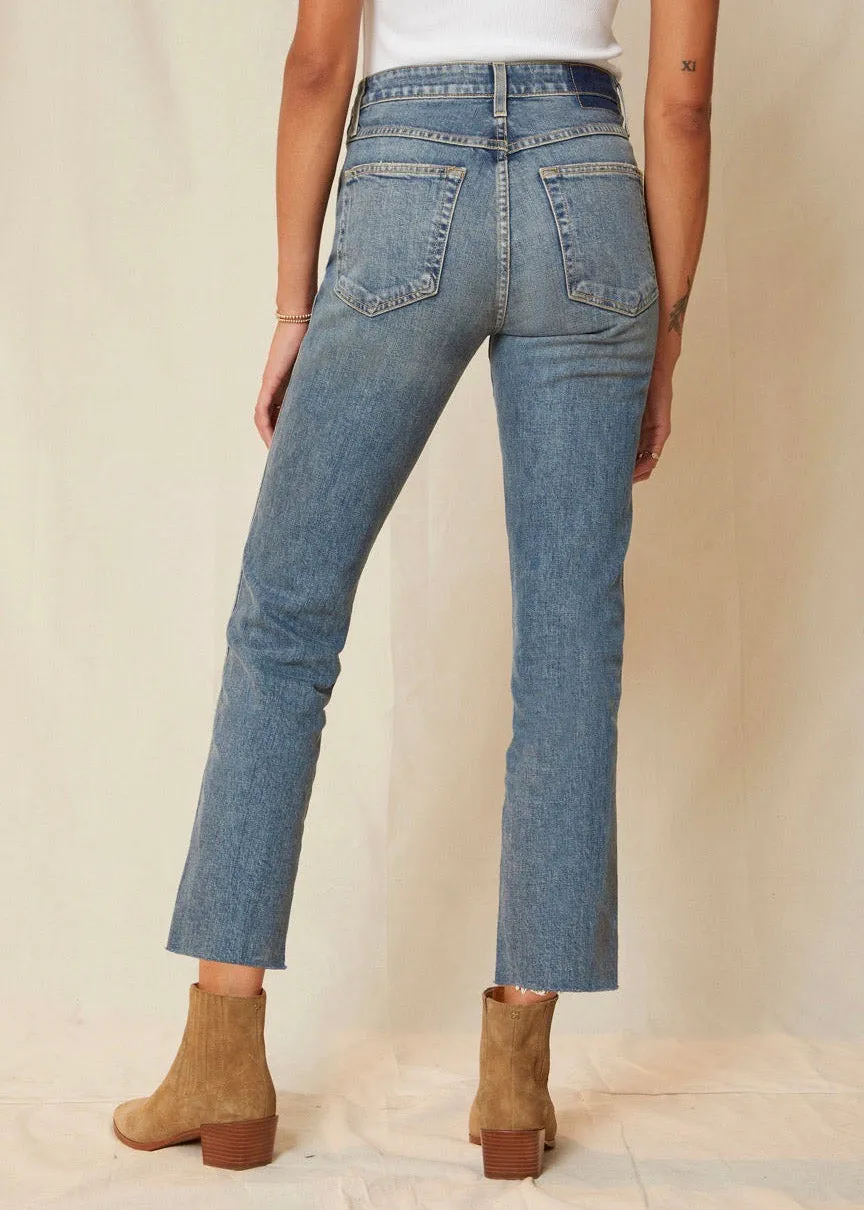 Chloe Crop w/ Raw Hem (Kismet)