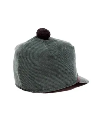 CL1-118-7-Grey Cap-Hat Stockman's Corduroy
