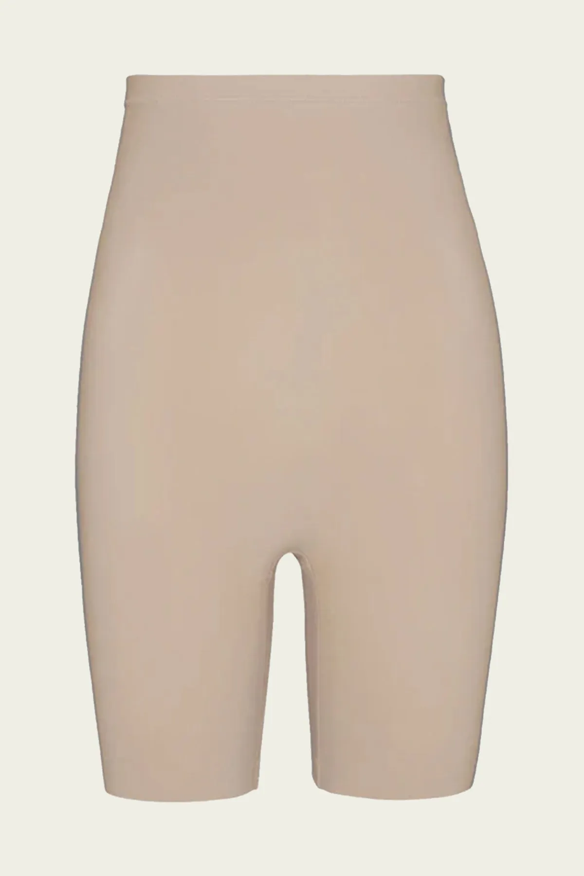 Classic Control High-Waisted Short in Beige