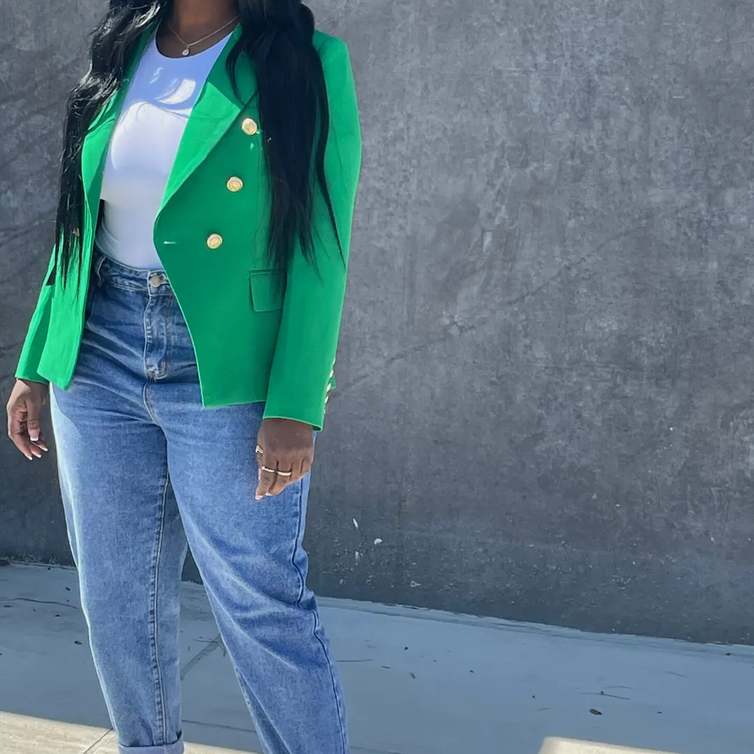 Classic Green Blazer