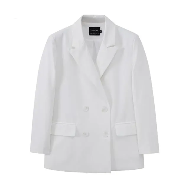 Coat Solid Color Formal Blazer