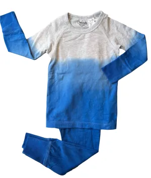 Coccoli Blue Dip Dye Cotton PJs