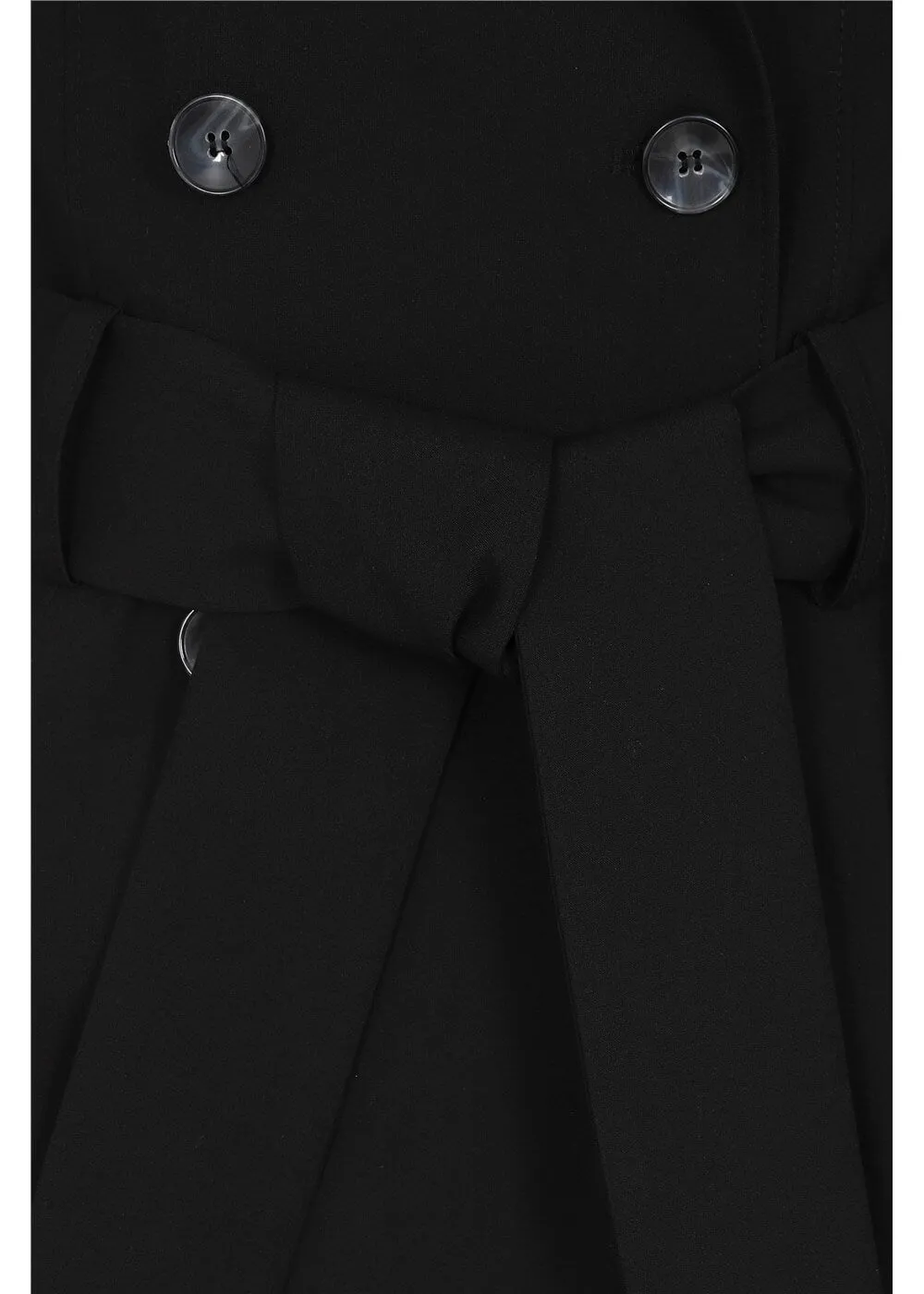 Collectif Korrina 50's Trenchcoat Black