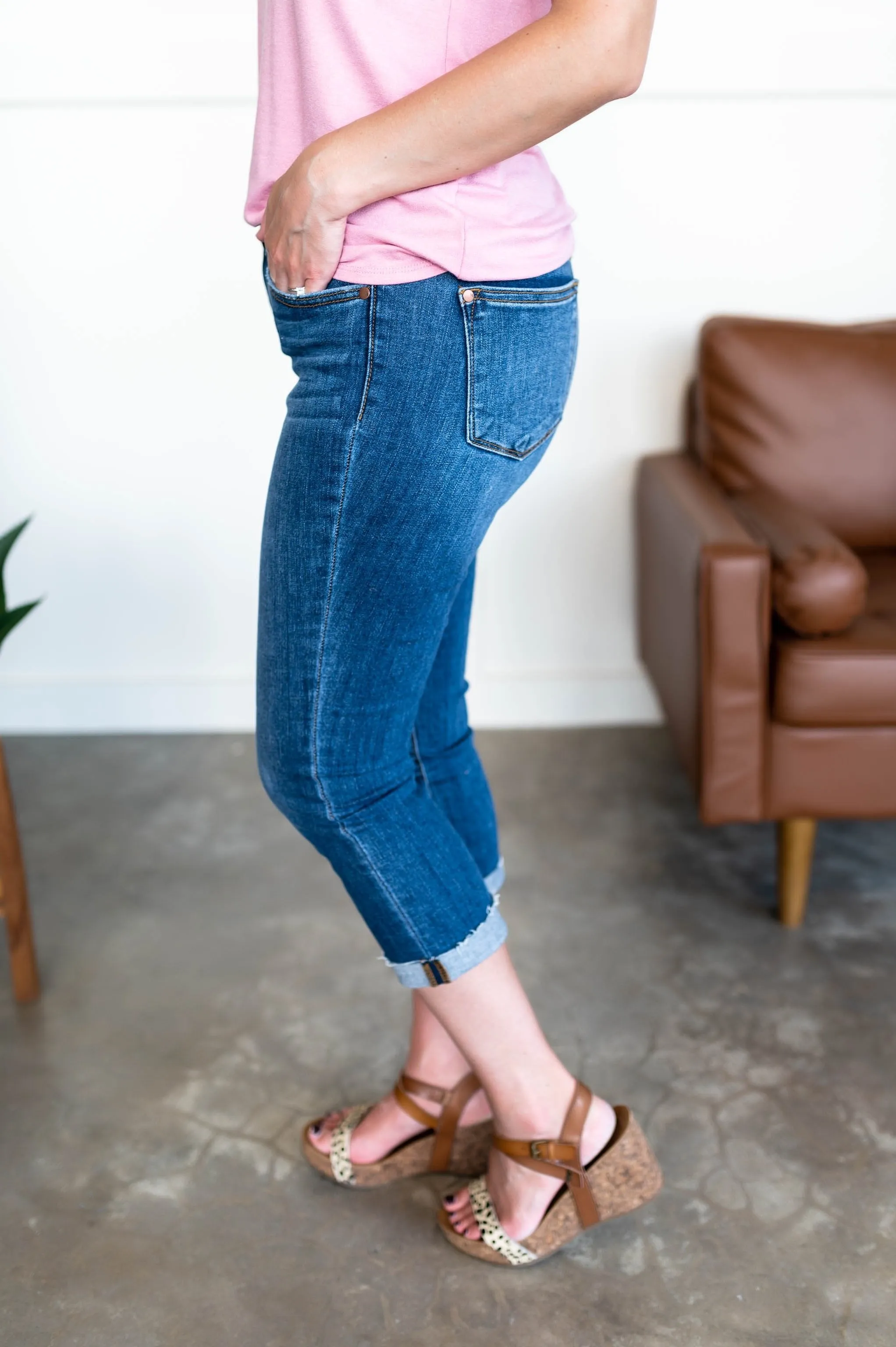 Come Hell Or High Water Judy Blue Capris