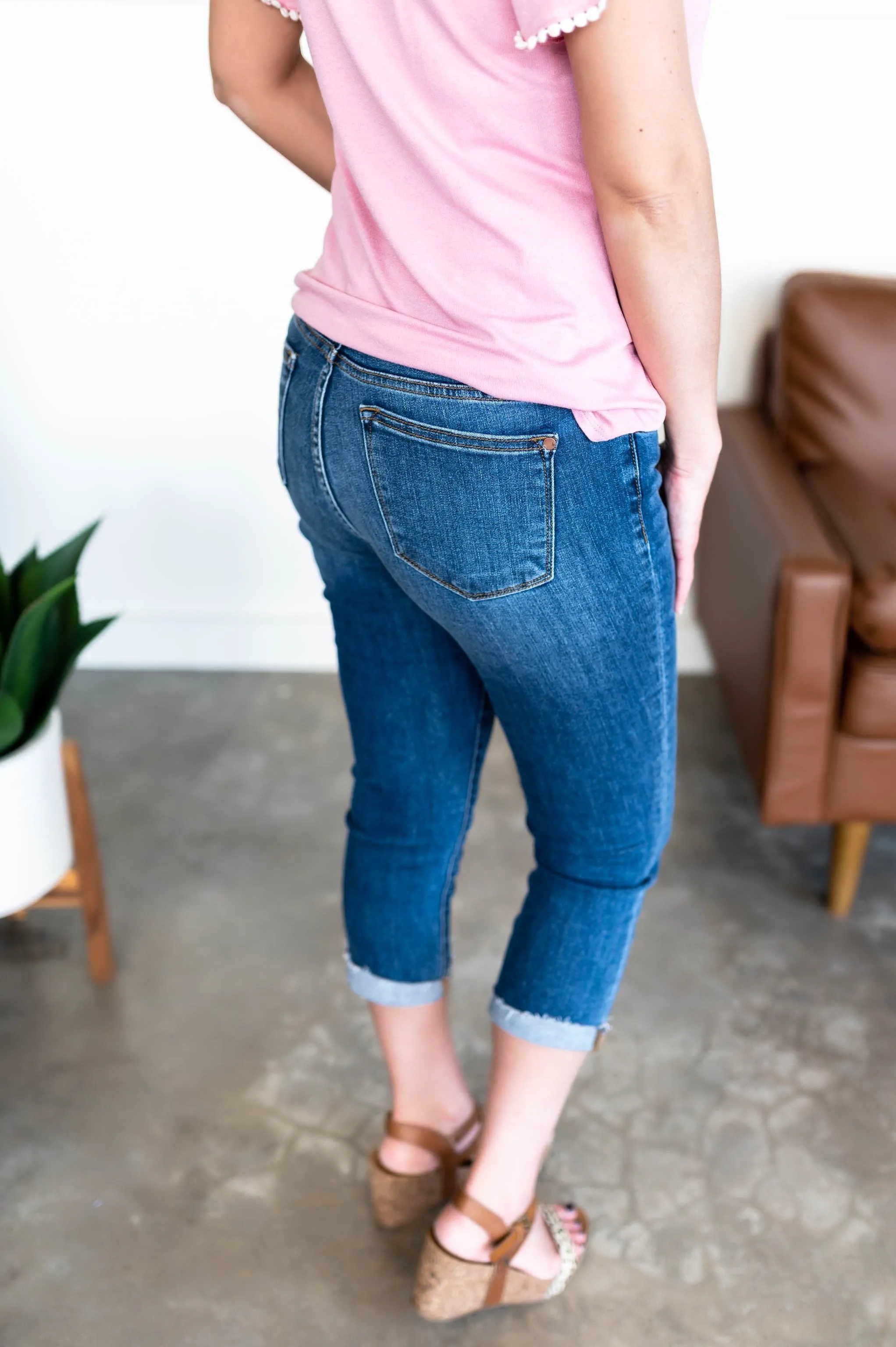 Come Hell Or High Water Judy Blue Capris