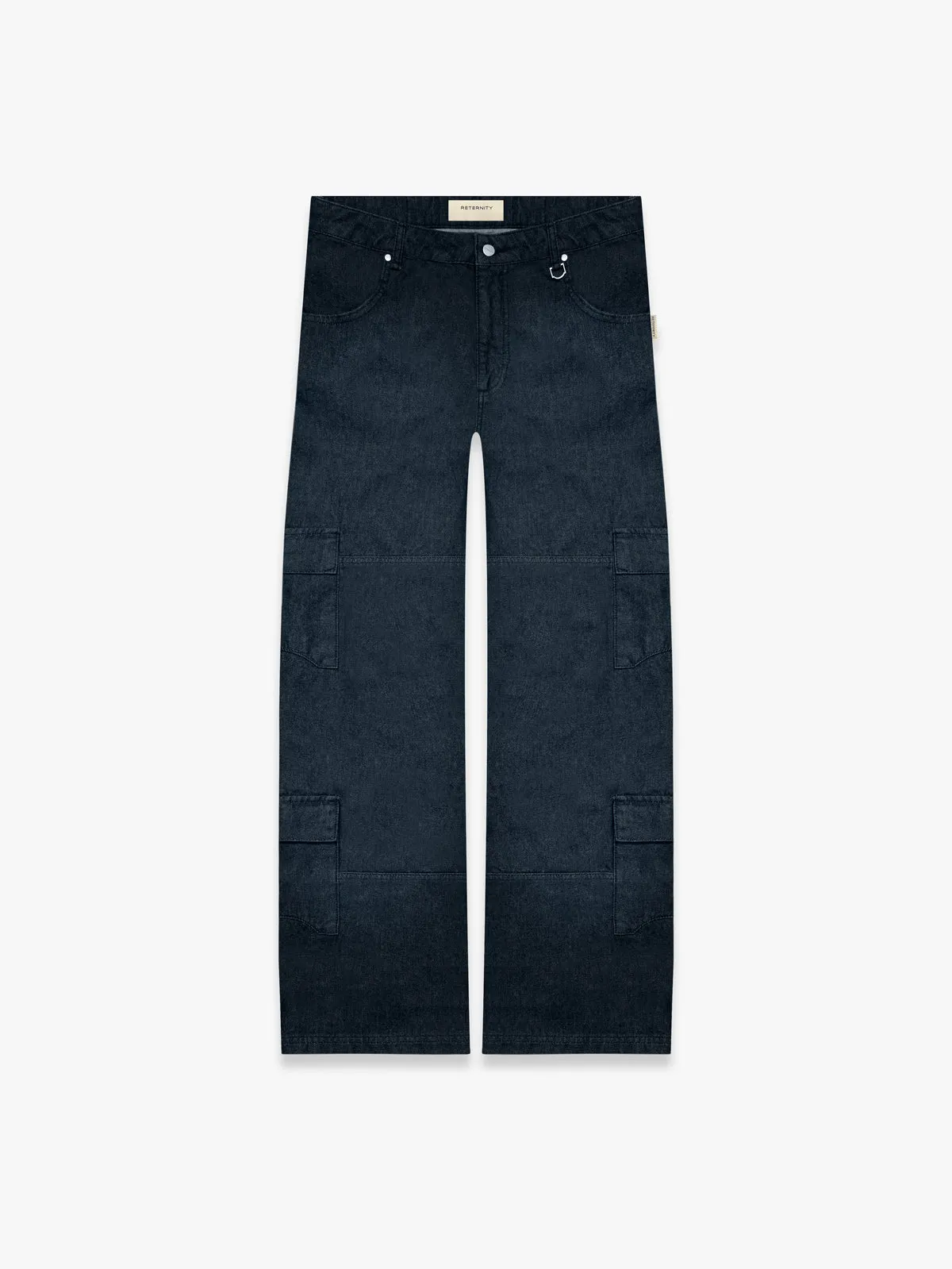 CONCEPTION CARGO PANTS - RAW DENIM