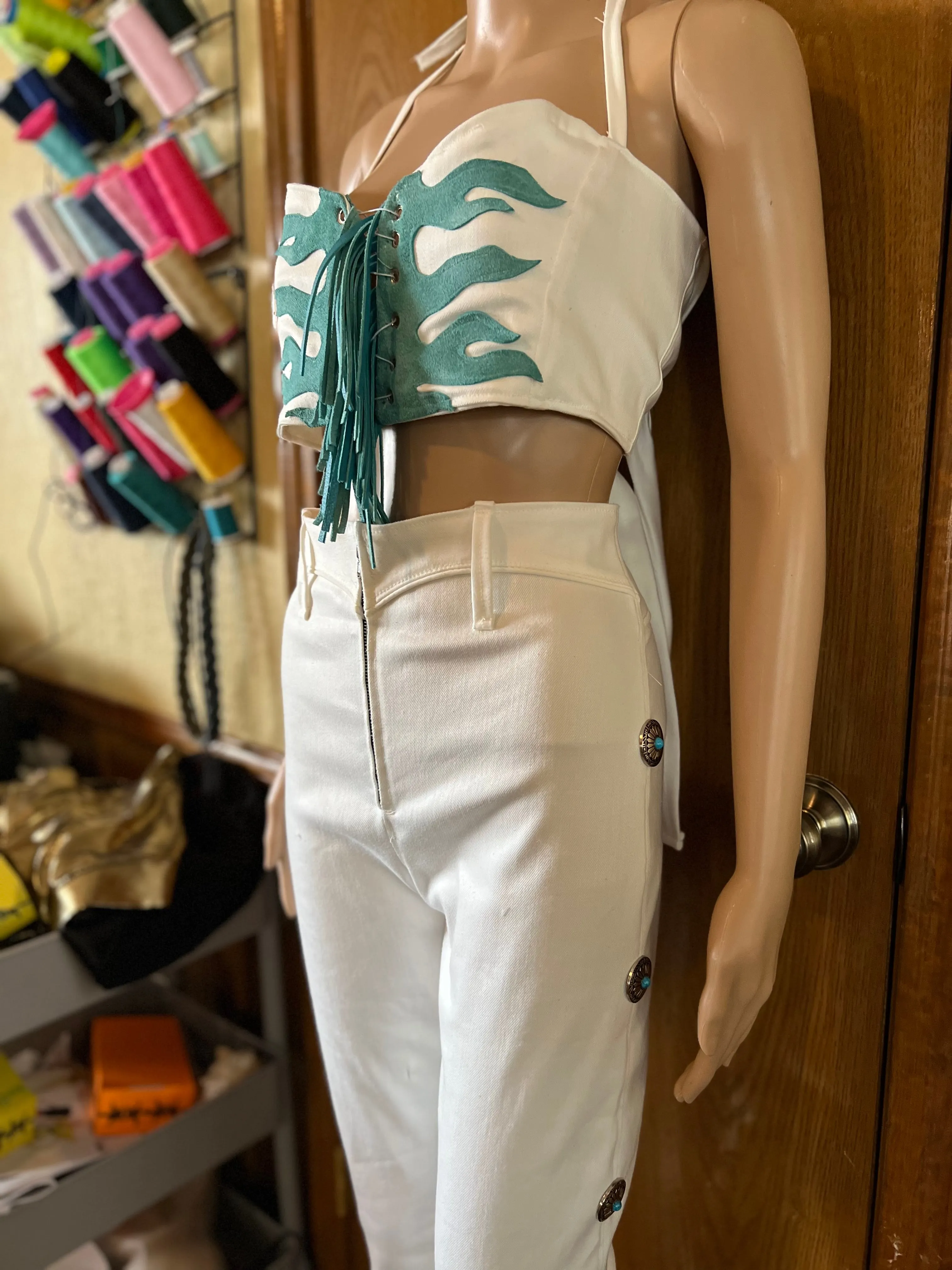 Concho Bell Bottoms