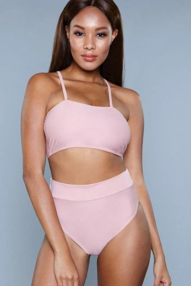 Convertible Top 2 Piece Swimsuit
