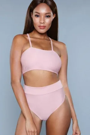 Convertible Top 2 Piece Swimsuit