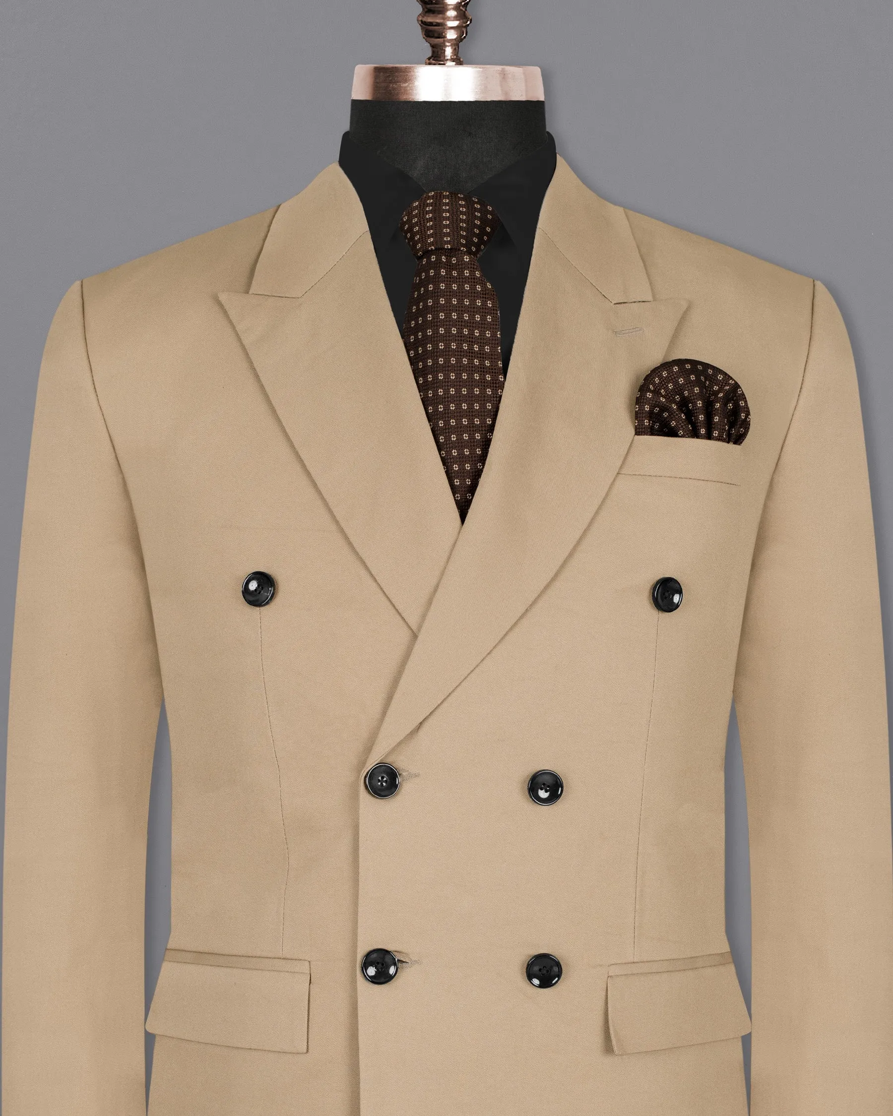 Coral Reef Double Breasted Wool Rich Blazer