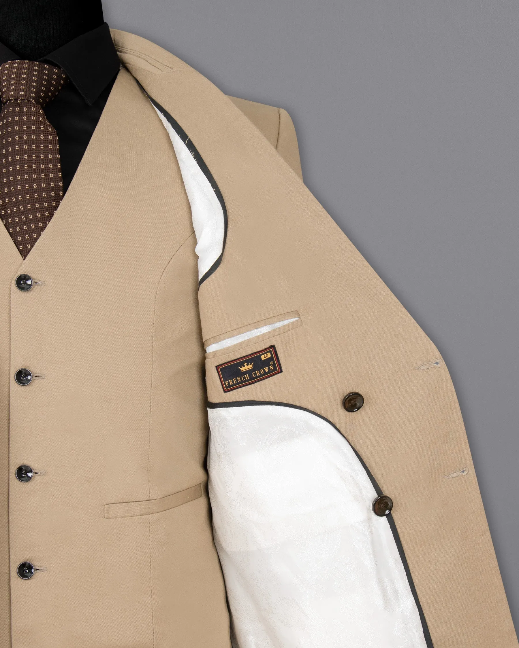 Coral Reef Double Breasted Wool Rich Blazer