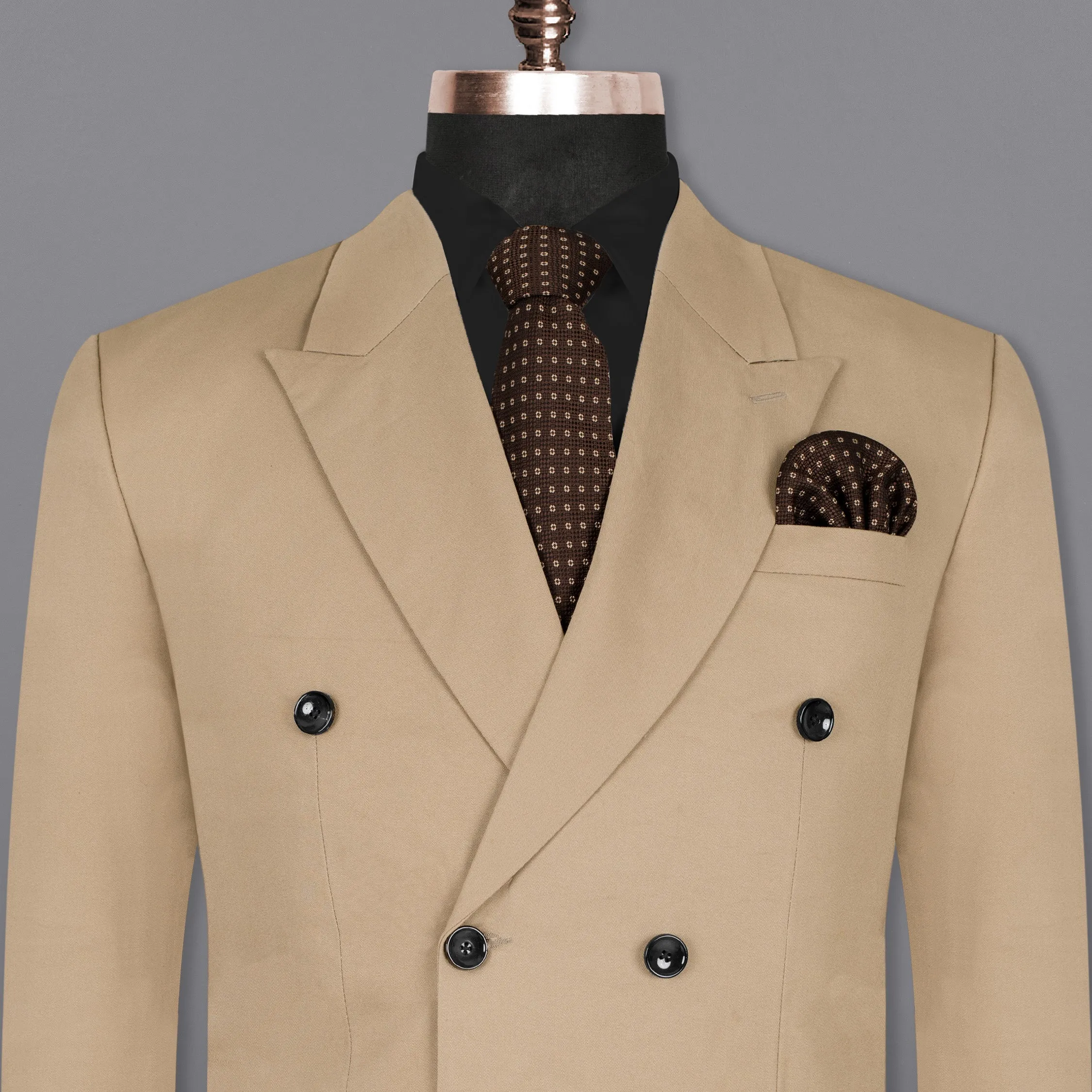 Coral Reef Double Breasted Wool Rich Blazer