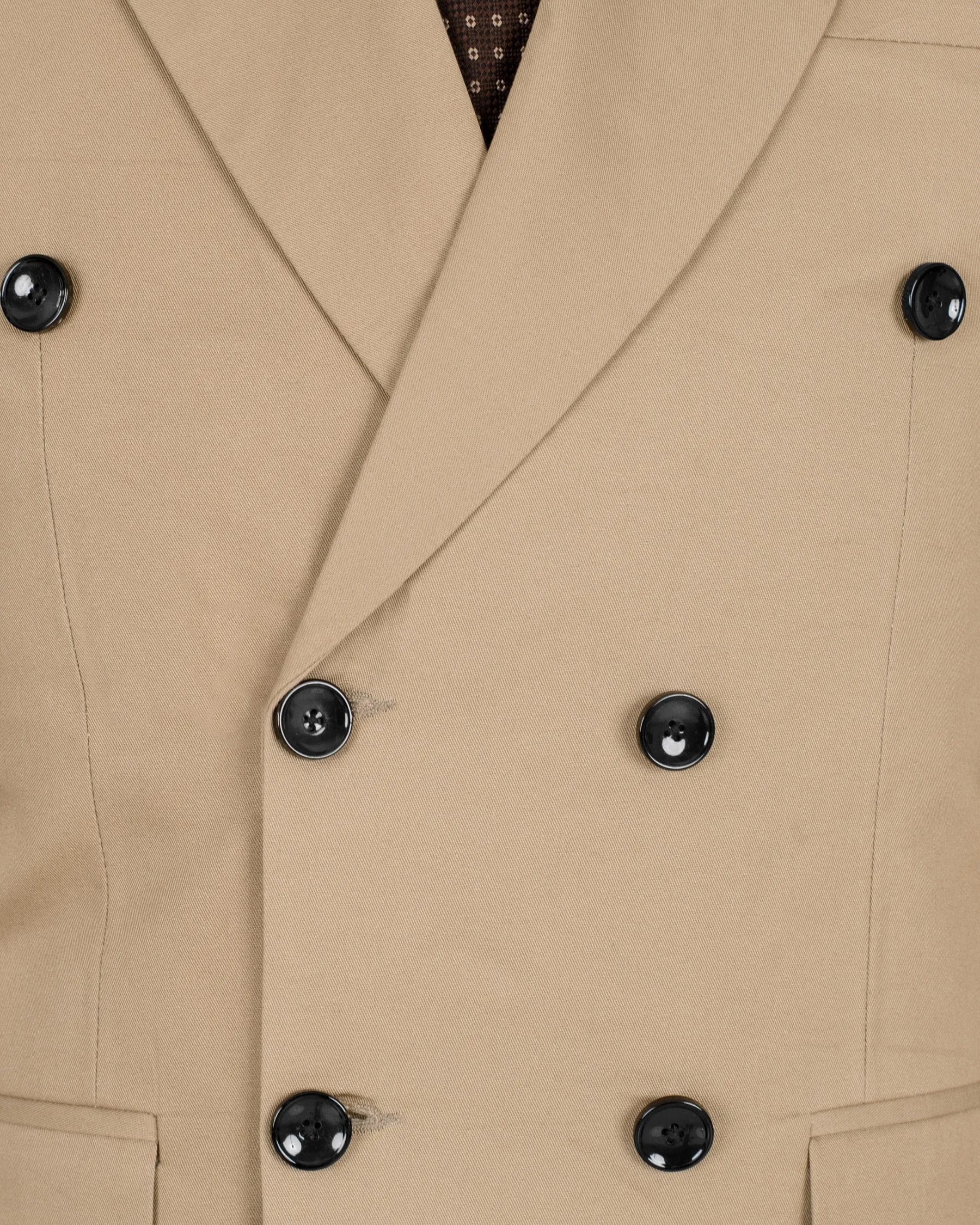 Coral Reef Double Breasted Wool Rich Blazer