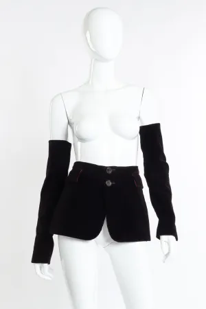 Corduroy Belt & Sleeve Set