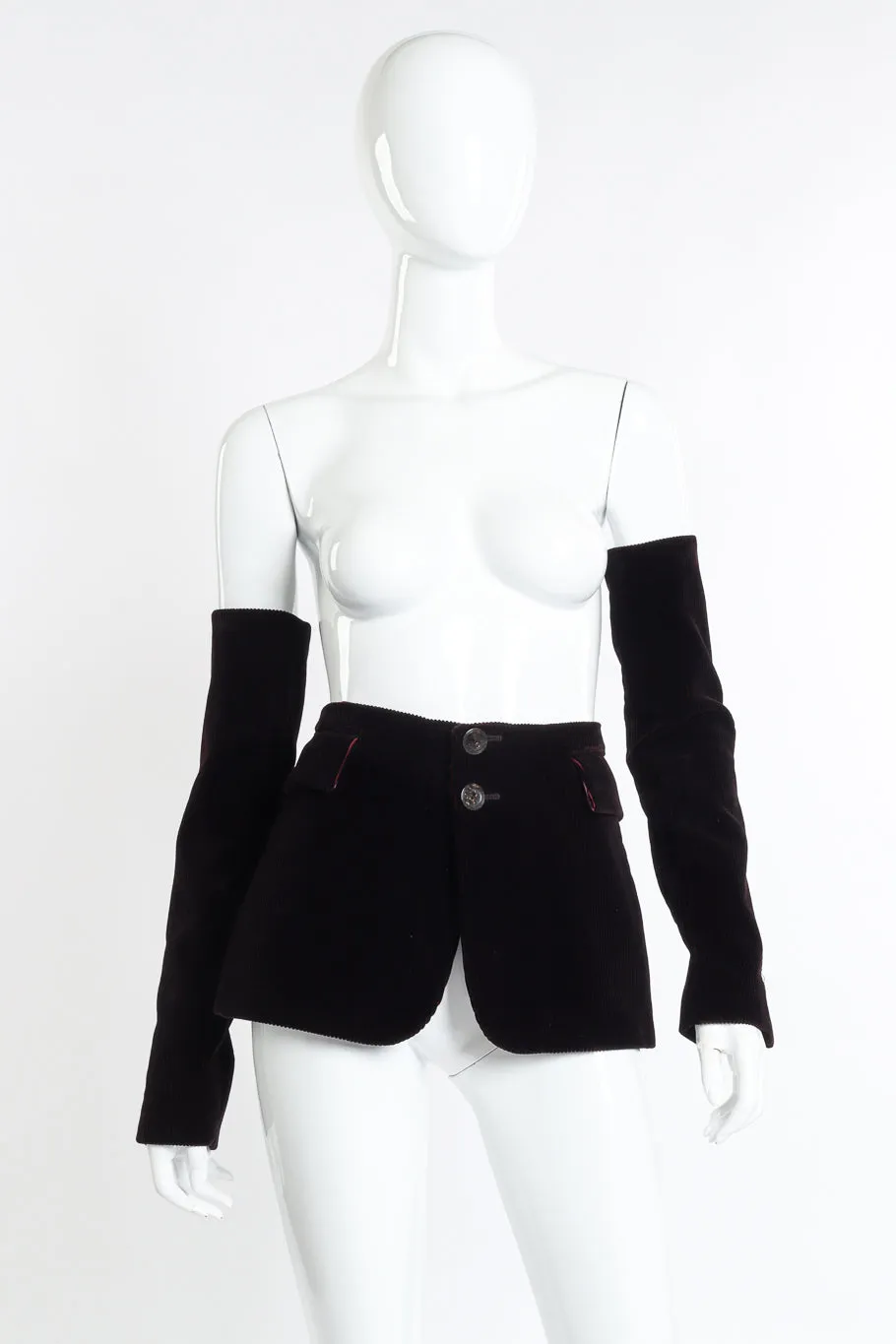 Corduroy Belt & Sleeve Set