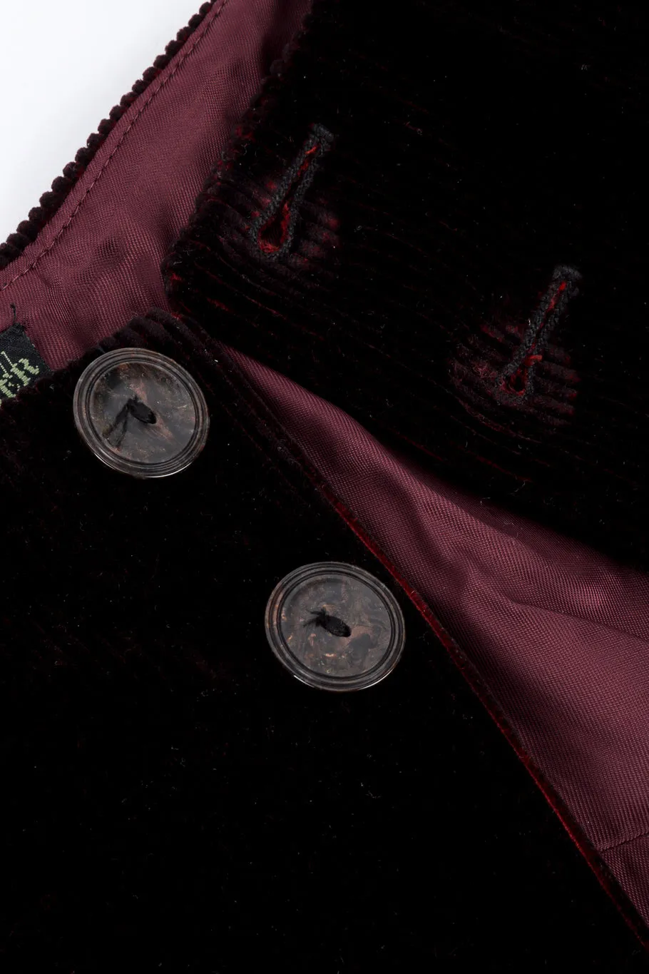 Corduroy Belt & Sleeve Set