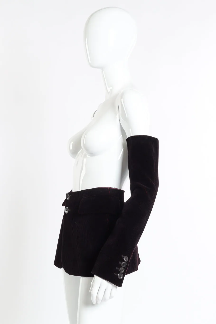 Corduroy Belt & Sleeve Set