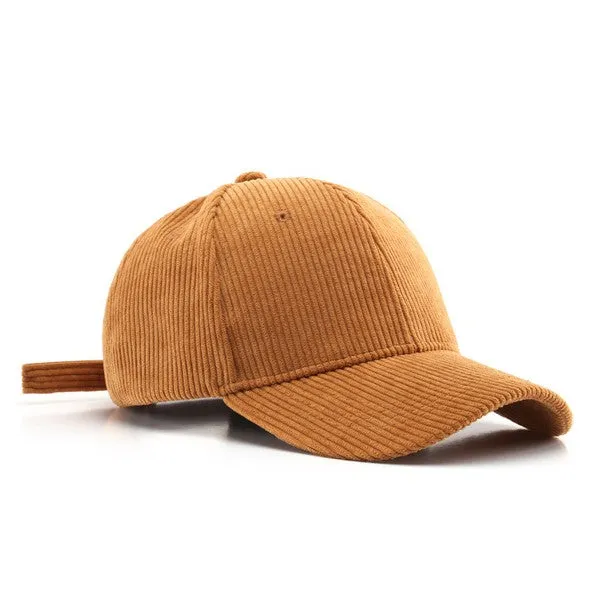 Corduroy Boyfriend Ball Cap (5 Colors)