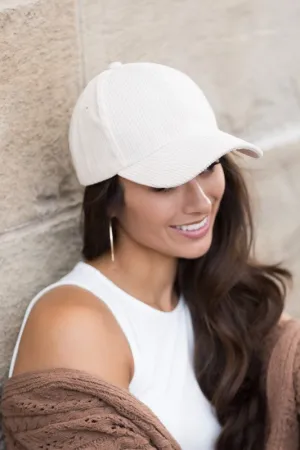 Corduroy Boyfriend Ball Cap (5 Colors)