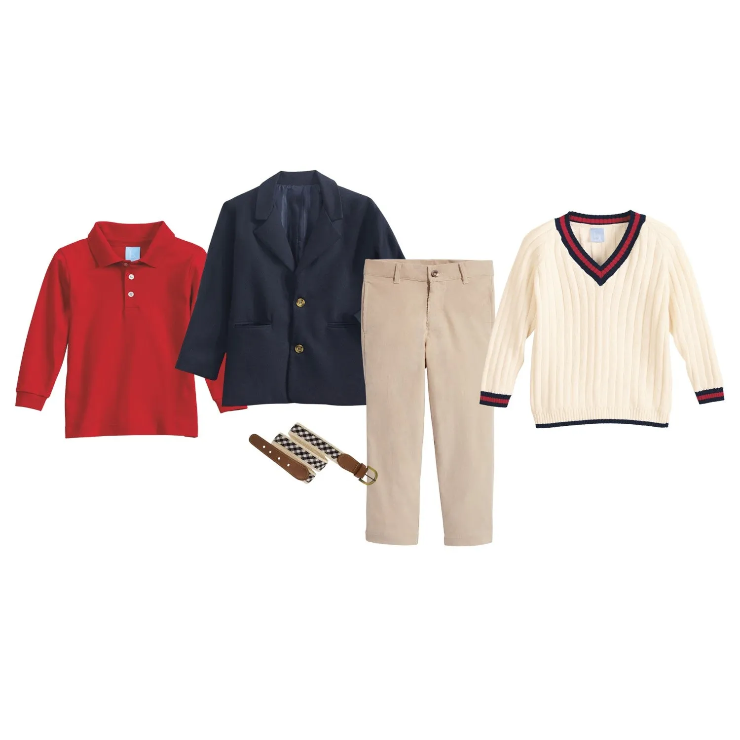 Corduroy Boy's Slim Pant -- Oyster Cord