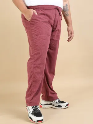 Corduroy Copper Rust Plus size Trouser