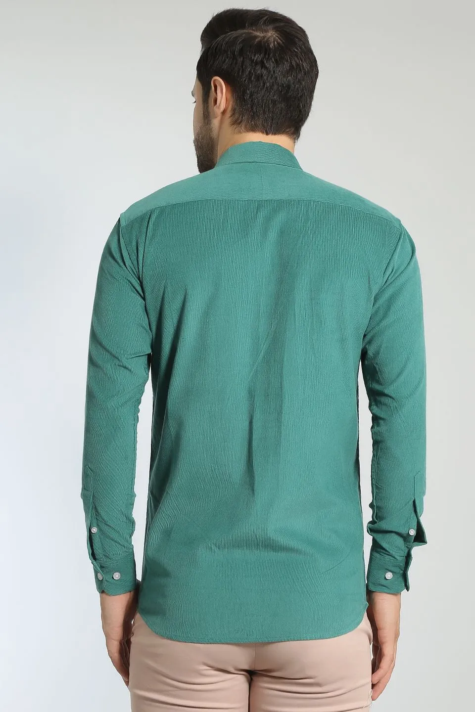 Corduroy Cotton Green 1 Shirt