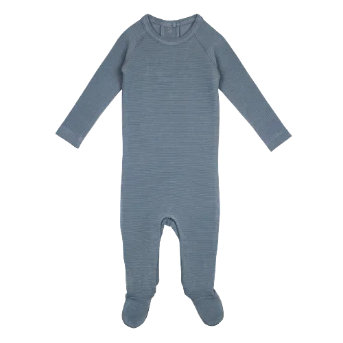 Corduroy Raglan Footie