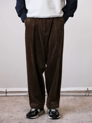 Corduroy Wide-Leg Trousers