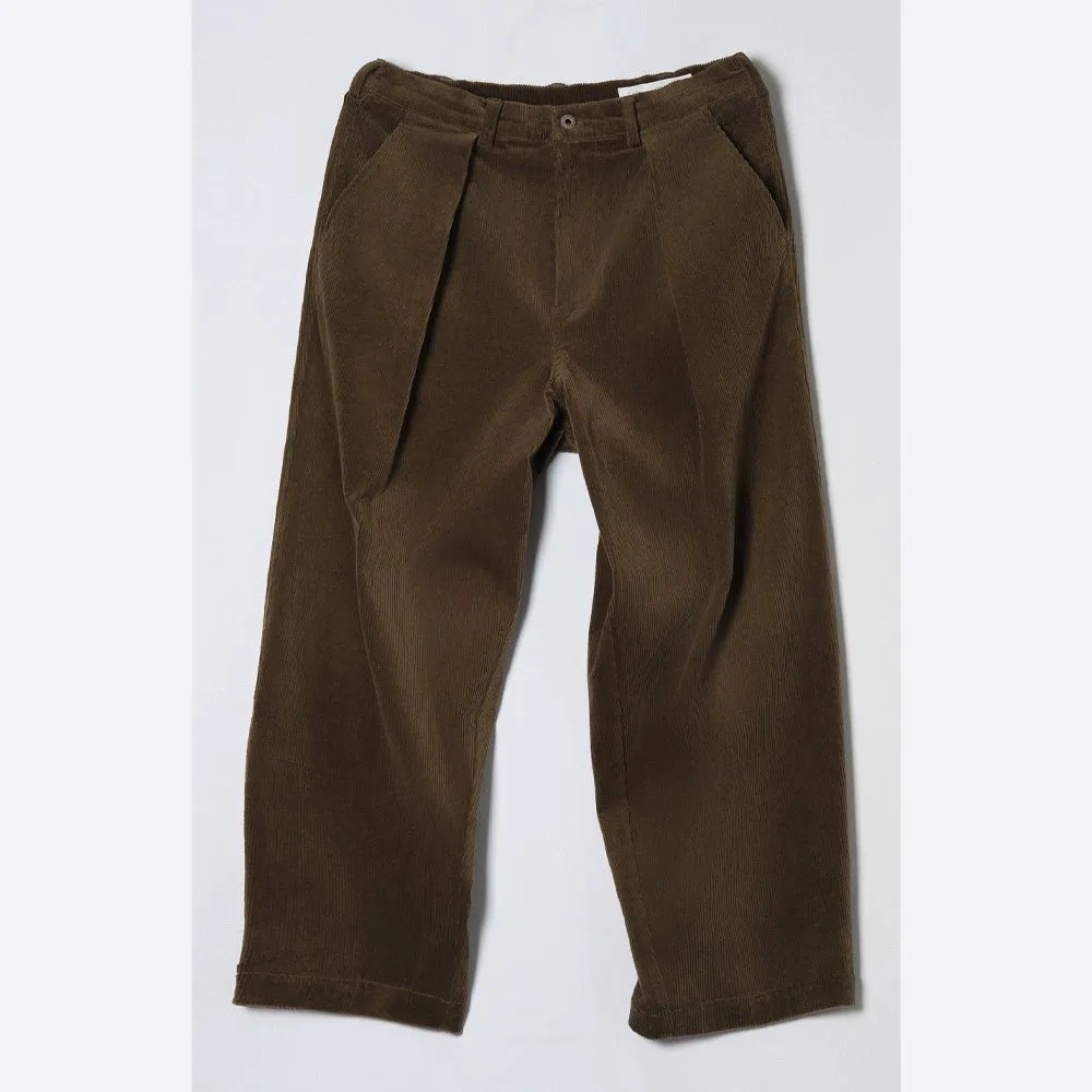 Corduroy Wide-Leg Trousers