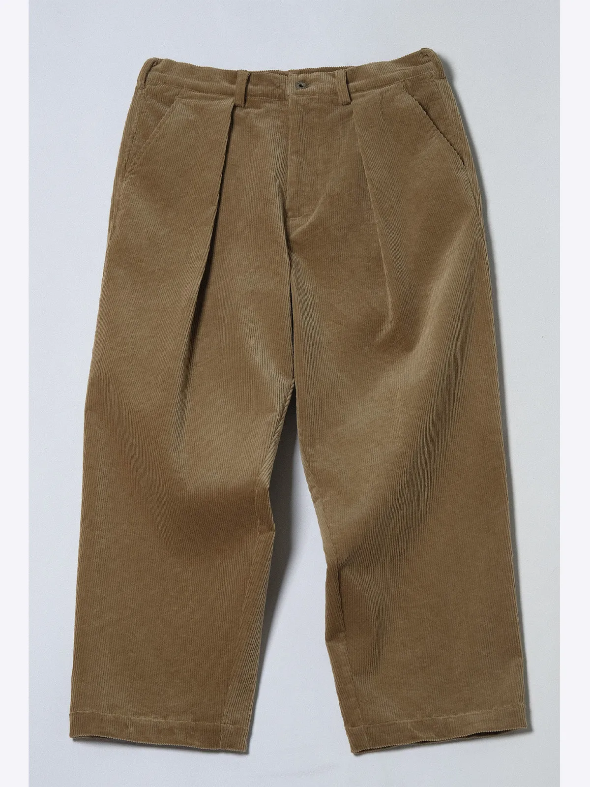 Corduroy Wide-Leg Trousers