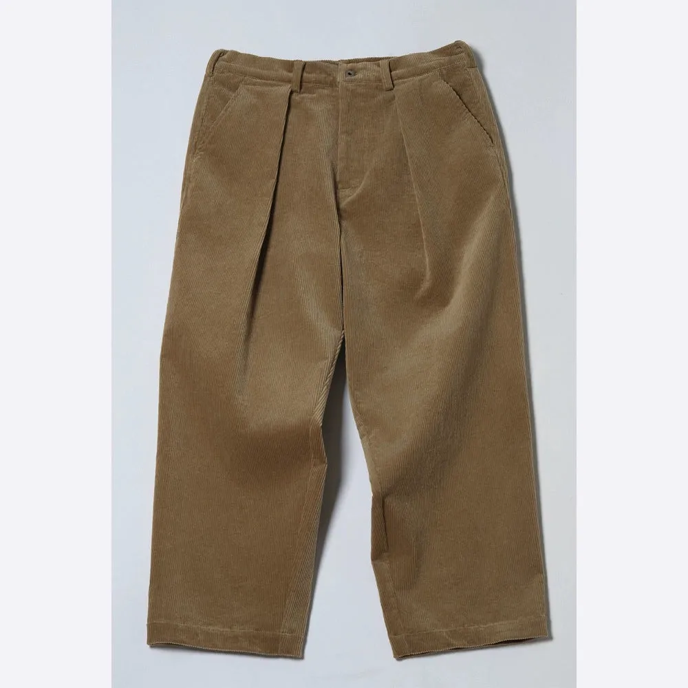 Corduroy Wide-Leg Trousers
