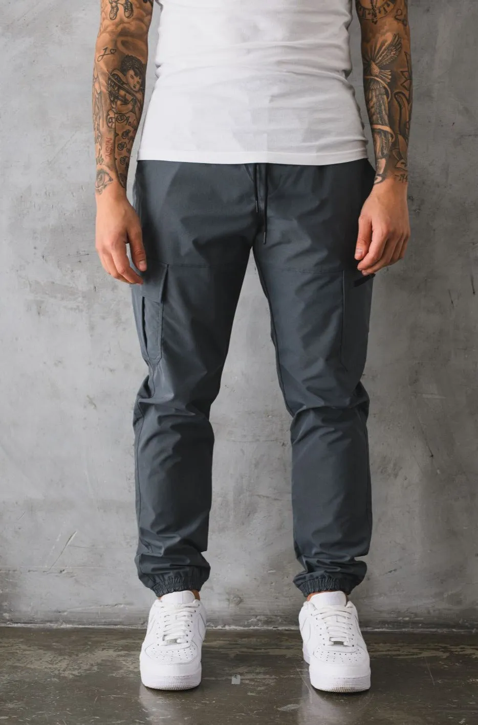 CORP CARGO PANTS - DARK GREY