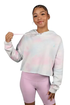 Cotton Candy Crop Hoodie