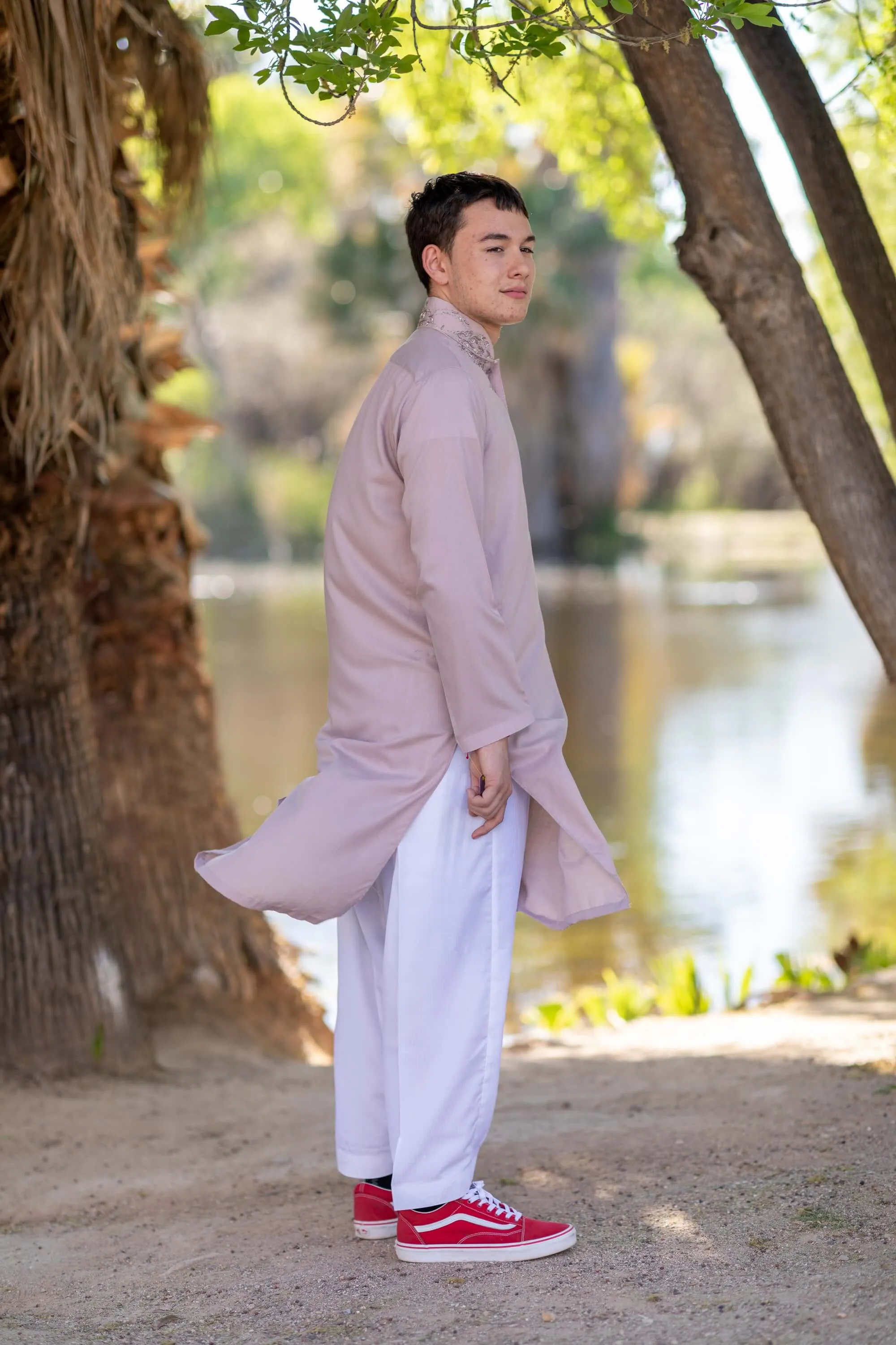 Cotton Embroidery Shirt-Kurti / Cotton Pant