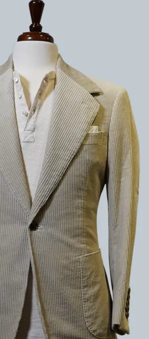 Cream Corduroy Jacket