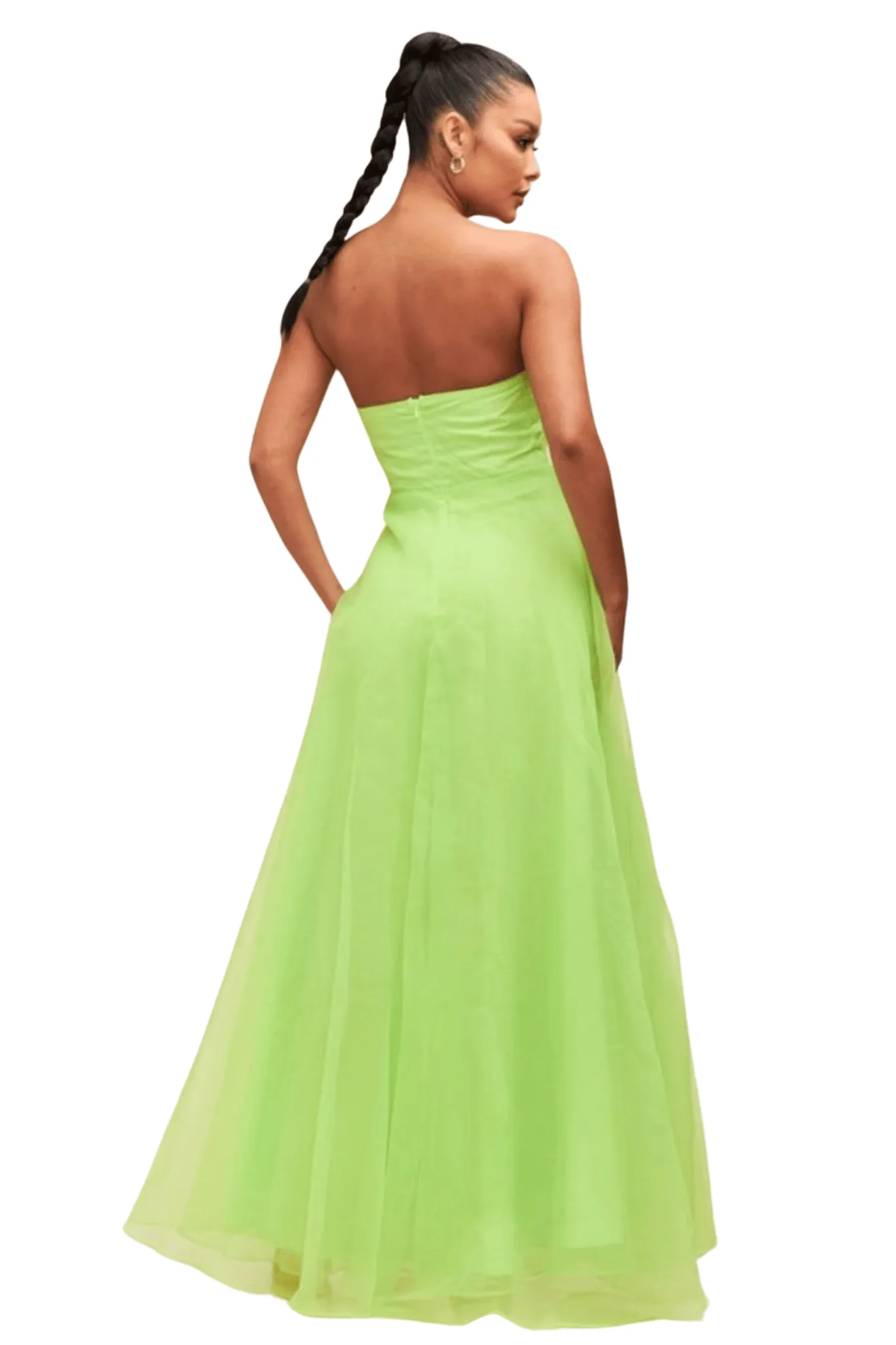 Cresie Front Slit Maxi Dress