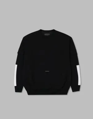 CRONOS Cargo sweatshirt【BLACK】