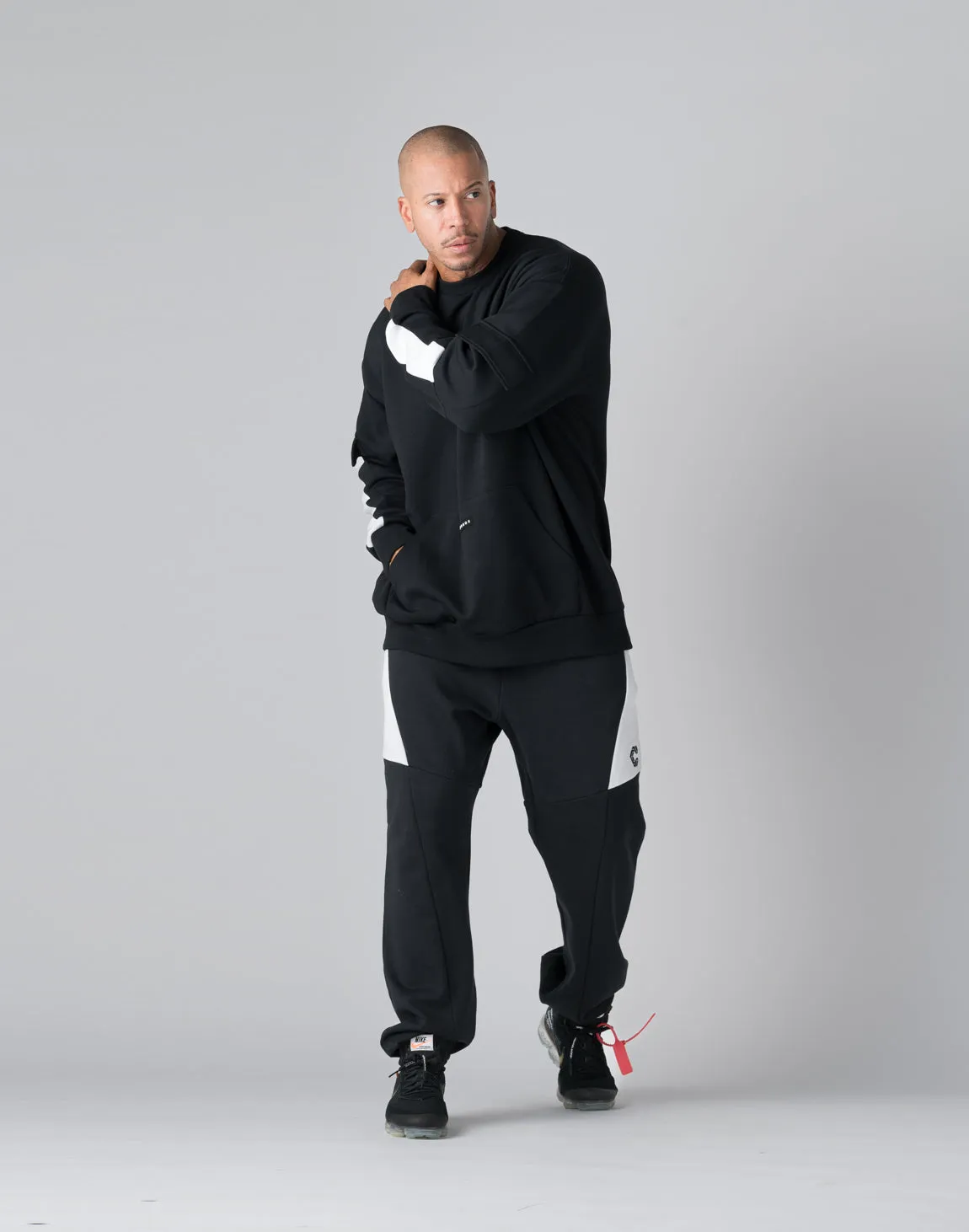 CRONOS Cargo sweatshirt【BLACK】