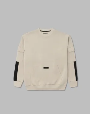 CRONOS Cargo sweatshirt【GREIGE】