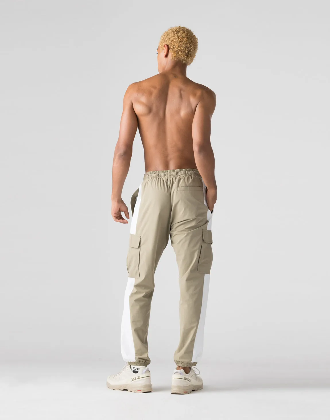 CRONOS Stretch cargo pants【GREIGE】