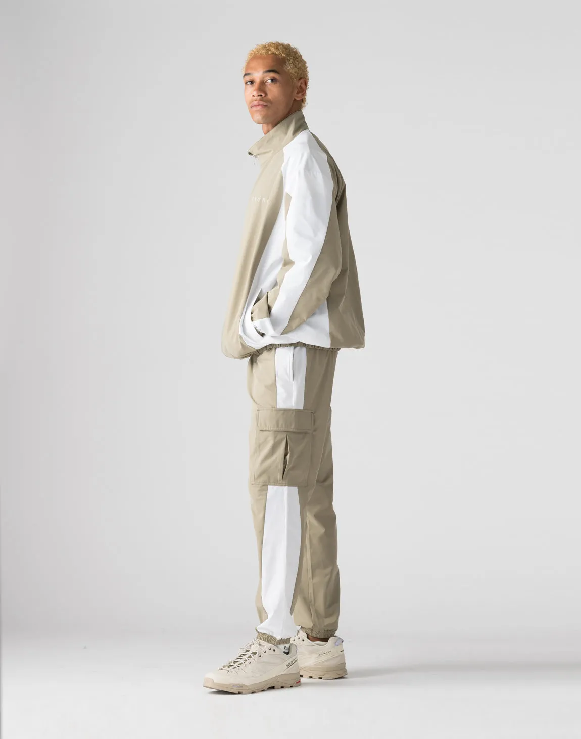 CRONOS Stretch cargo pants【GREIGE】