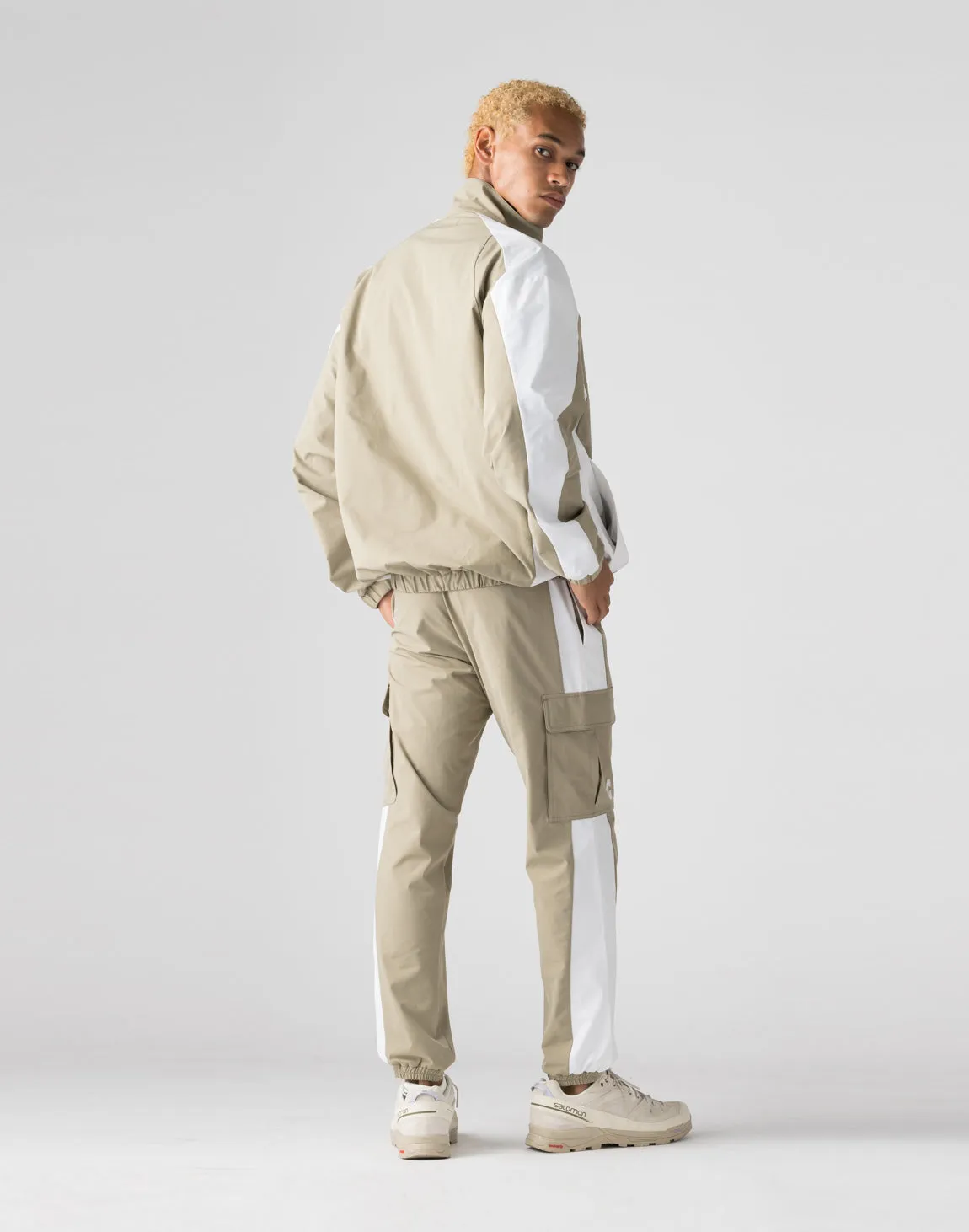 CRONOS Stretch cargo pants【GREIGE】