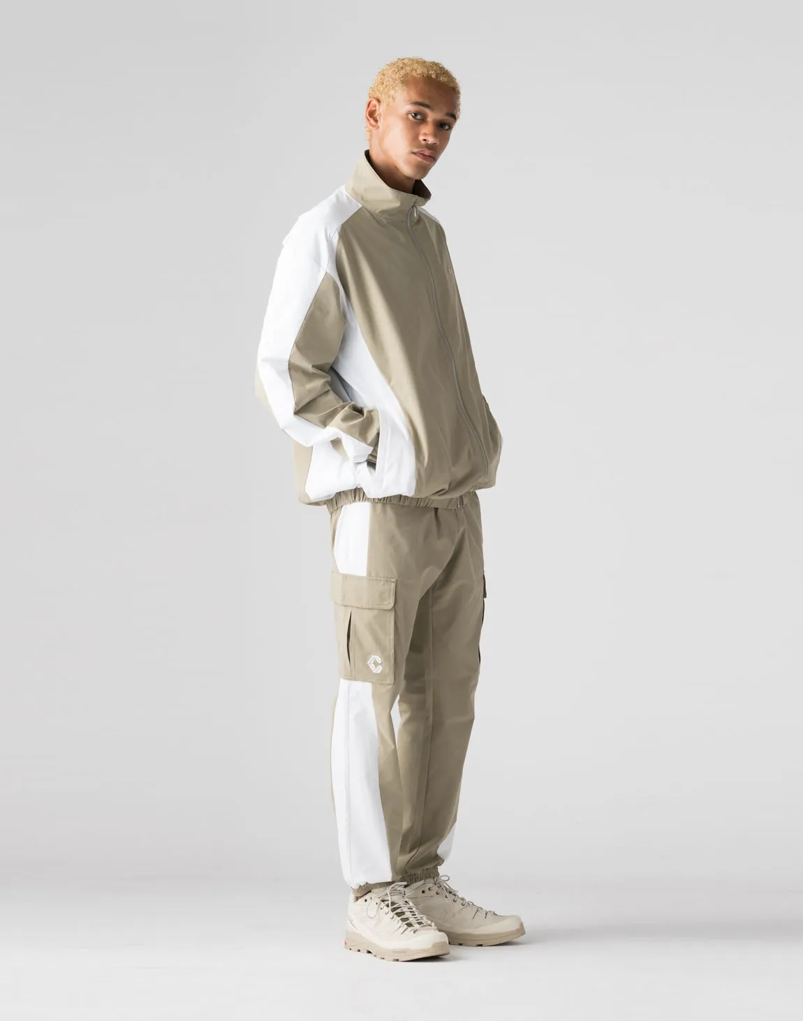CRONOS Stretch cargo pants【GREIGE】