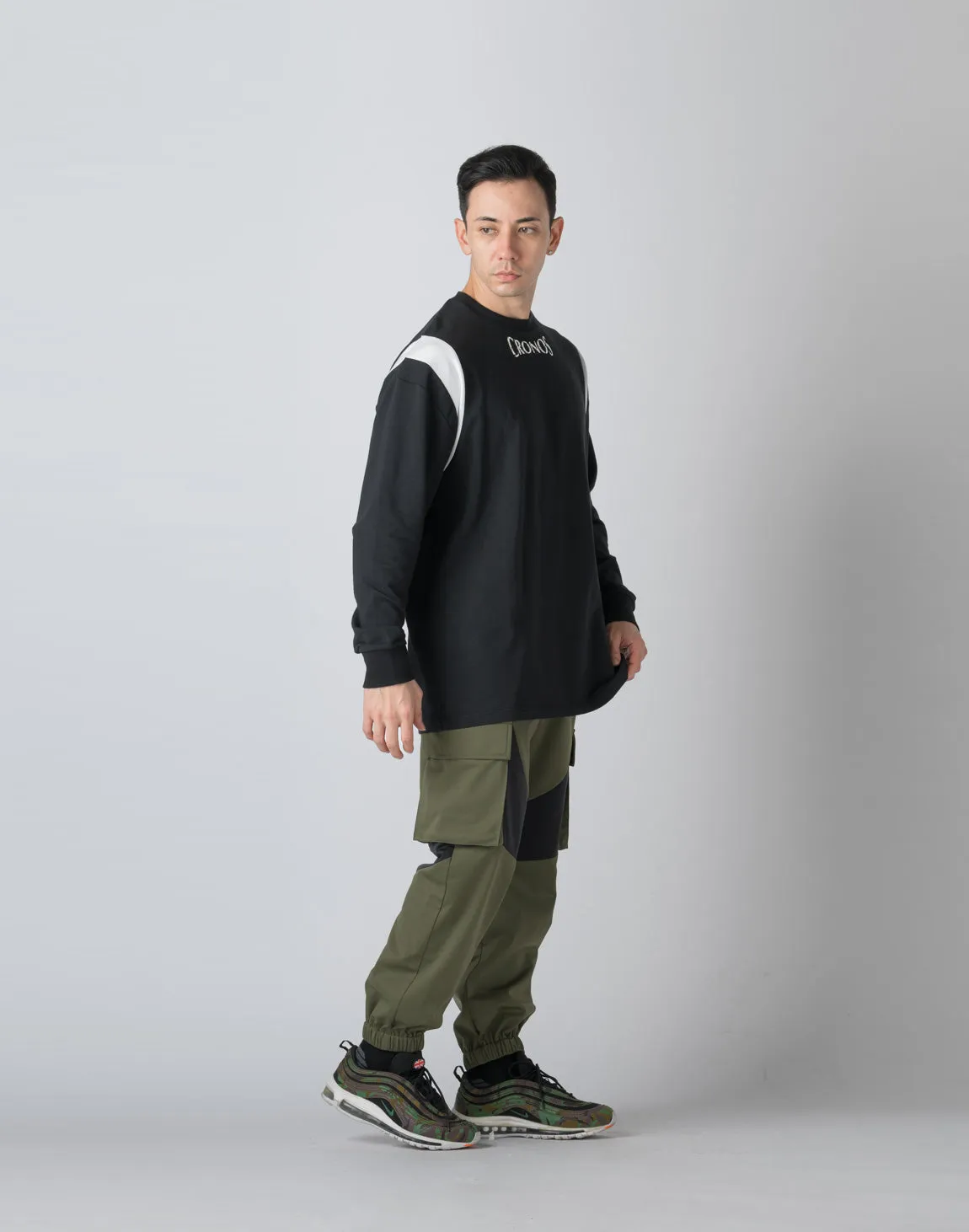 CRONOS WINDBREAKER WARM CARGO PANTS【KHAKI】